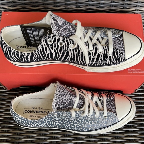 Converse Chuck 70 OX Black/Egret/Egret MEN`S - Picture 3 of 16